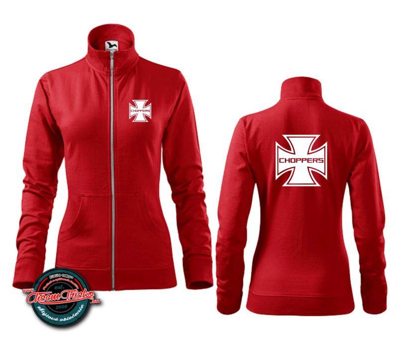 Dámska mikina Choppers na zips