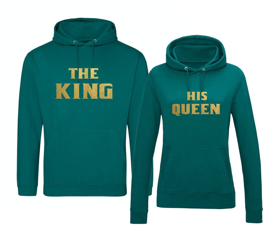 Set dvoch mikín The King - His Queen 