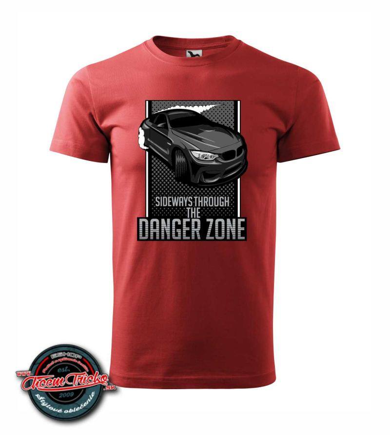 Tričko s potlačou Drift- Danger zone