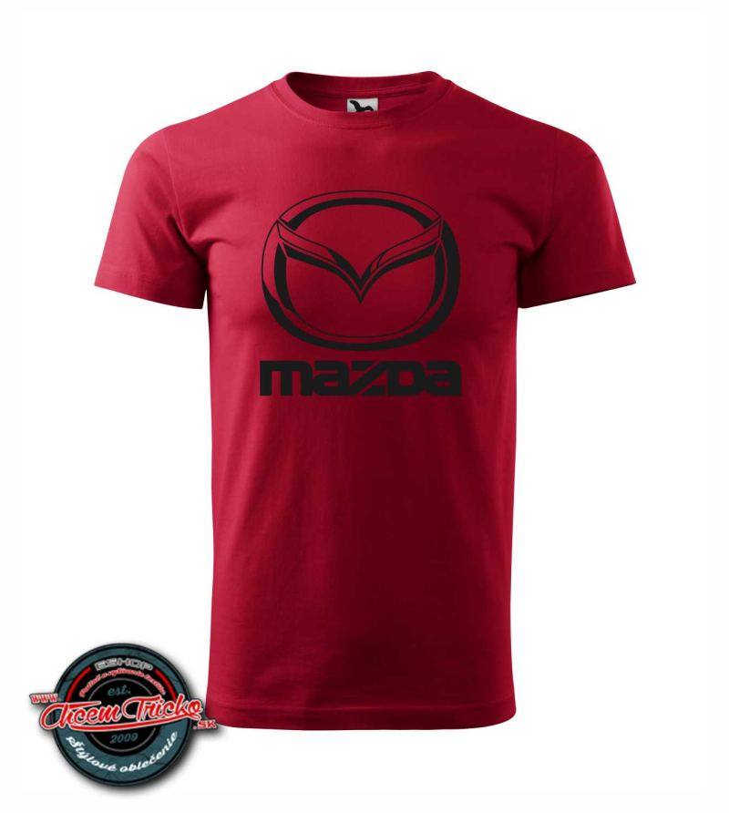 Tričko s potlačou Mazda