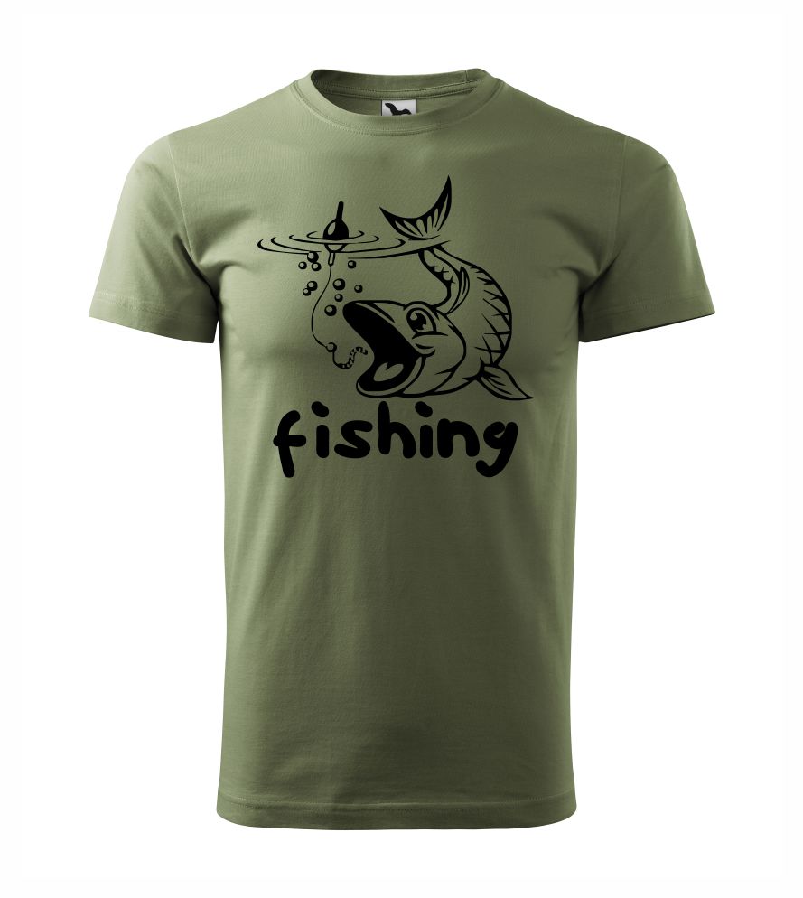 Tričko s motívom fishing