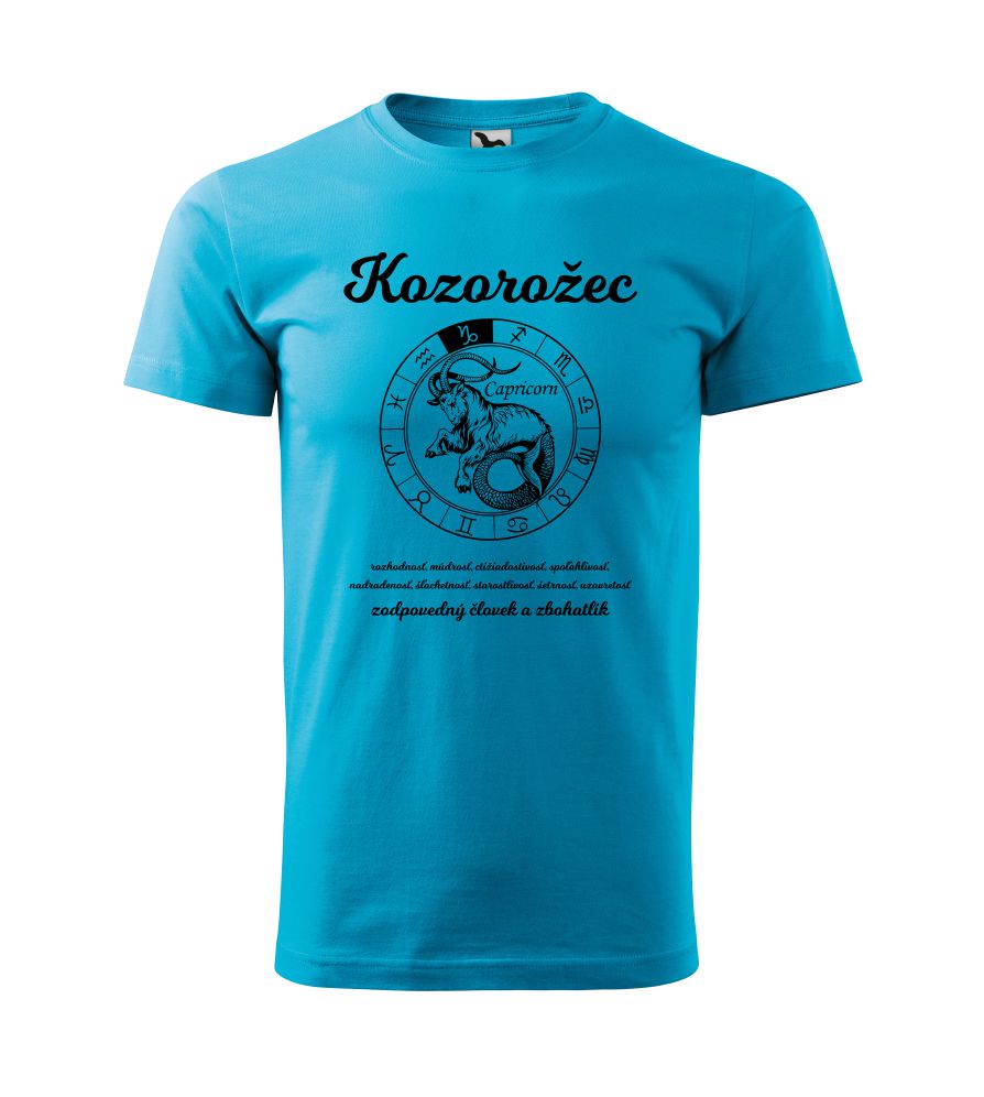 Tričko so znamením: Kozorožec