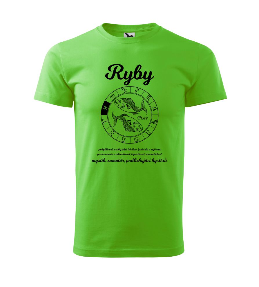 Tričko so znamením: Ryby
