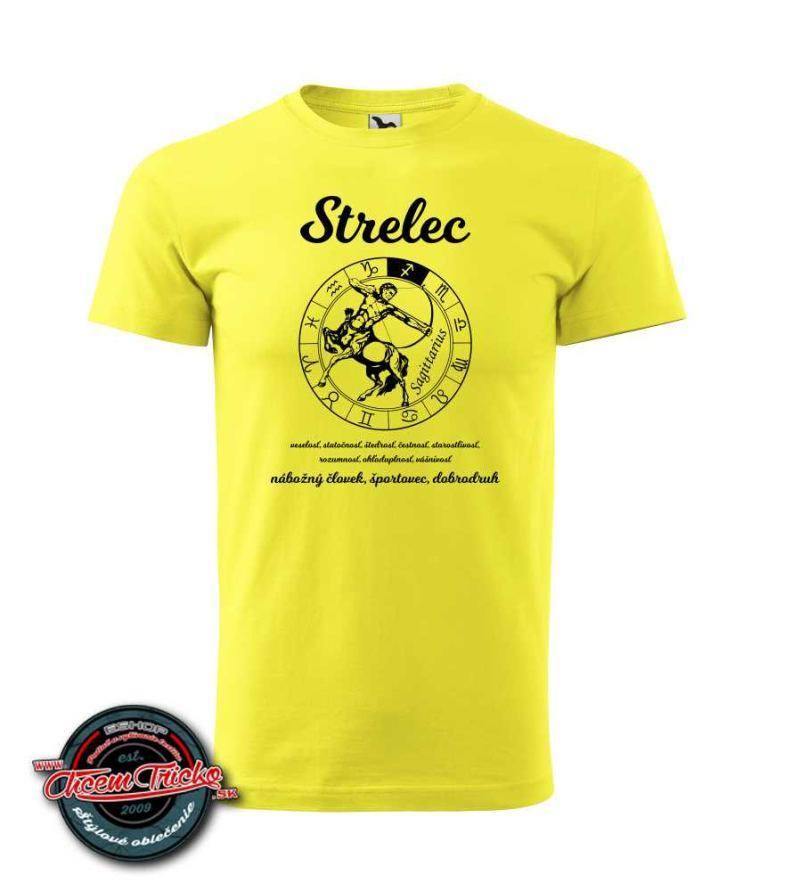 Tričko so znamením: Strelec