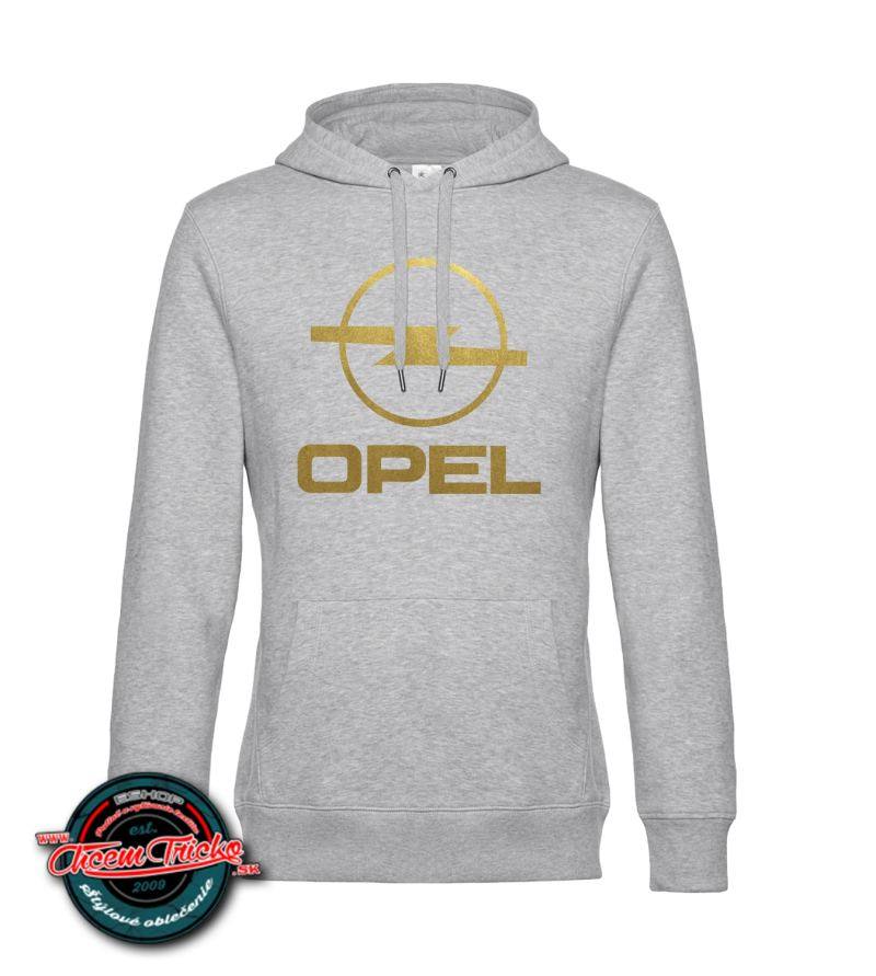 Kapucová mikina s motívom Opel G