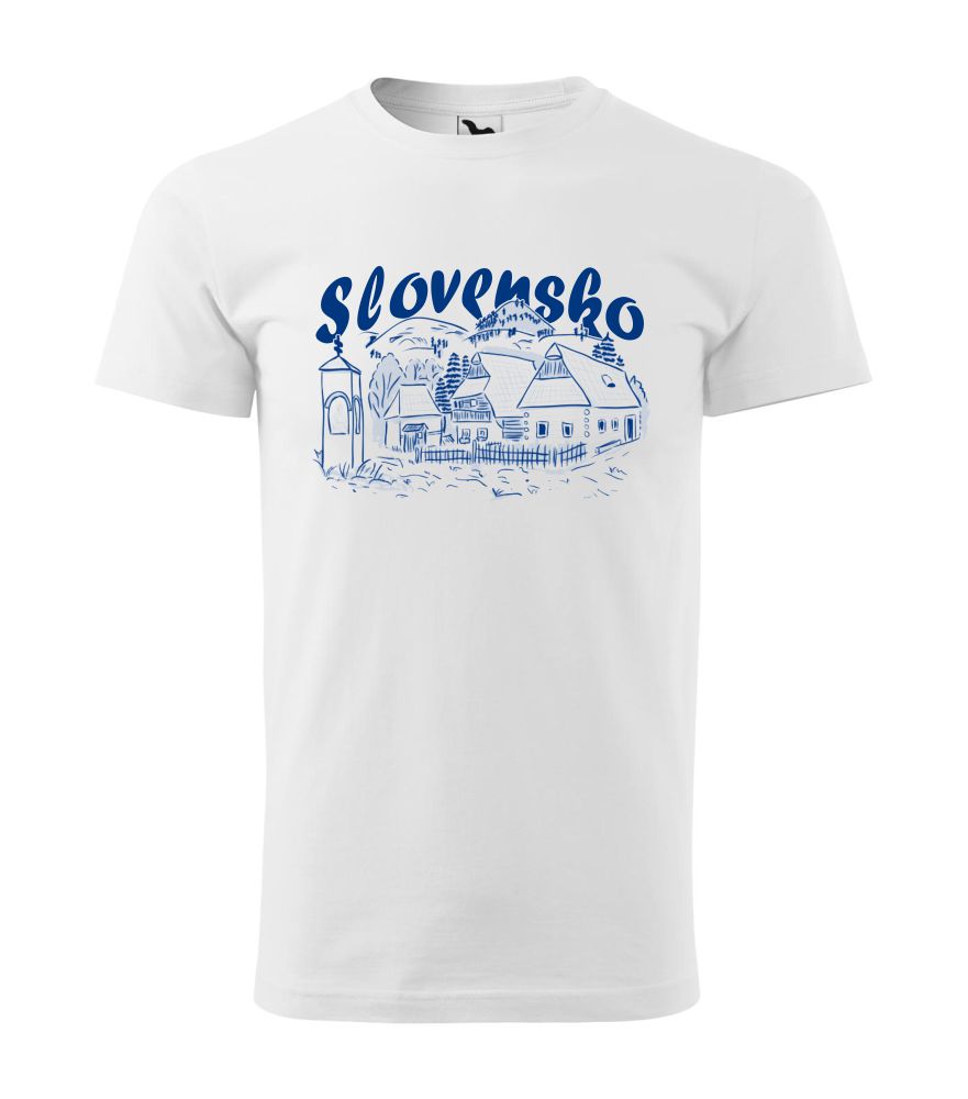 Tričko dámske / pánske s Ľudovým motívom Slovensko