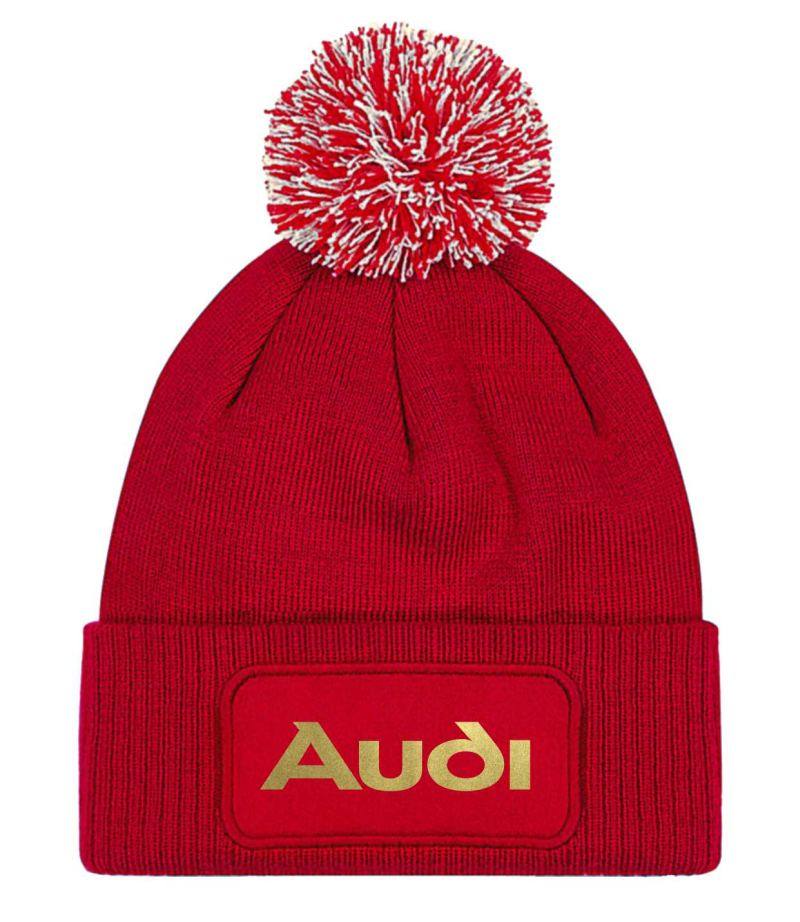 Zimná čiapka s motívom Audi gold