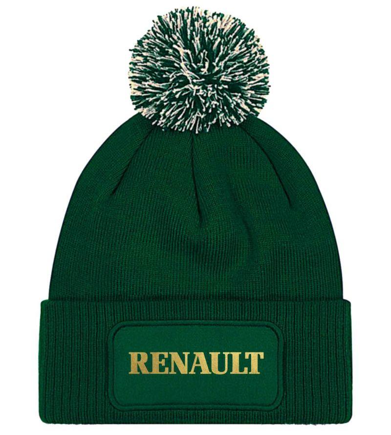 Zimná čiapka s motívom Renault gold