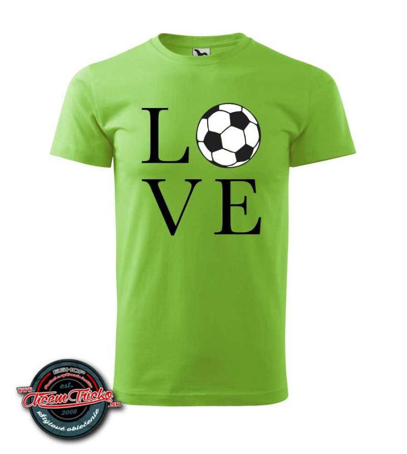 Tričko LOVE football
