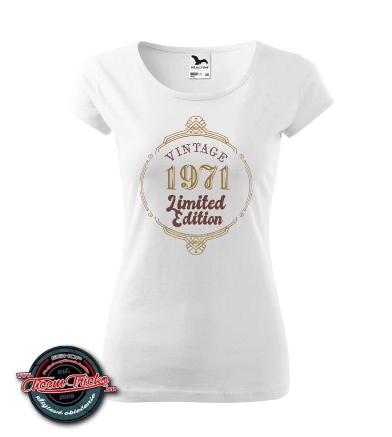 Narodeninové tričko s potlačou Vintage Limited Edition