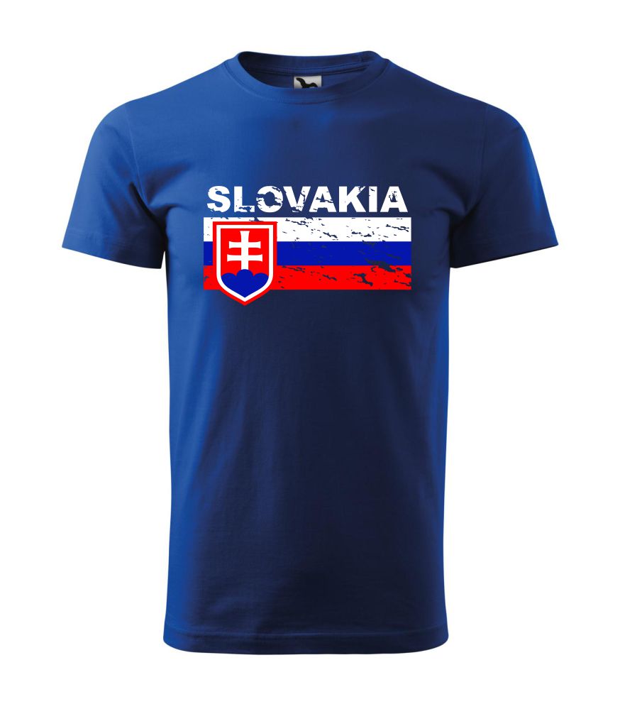 Tričko s potlačou Slovakia flag