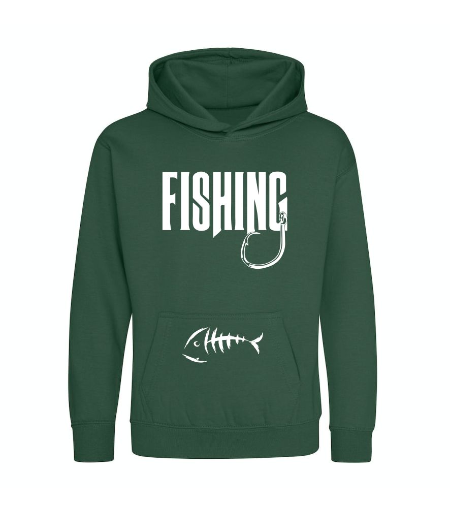 Detská mikina s kapucňou Fishing