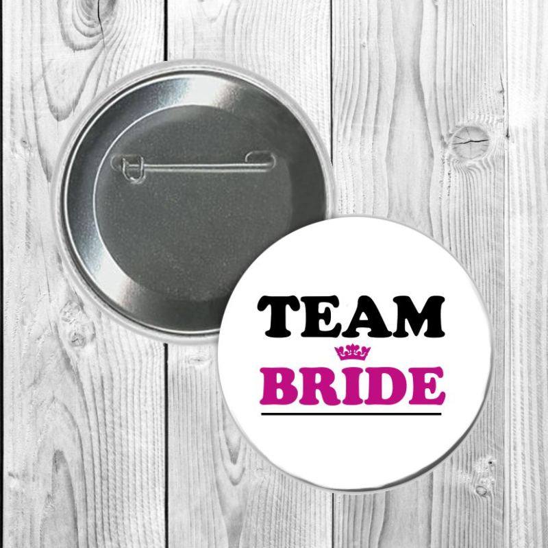 Odznak Team Bride
