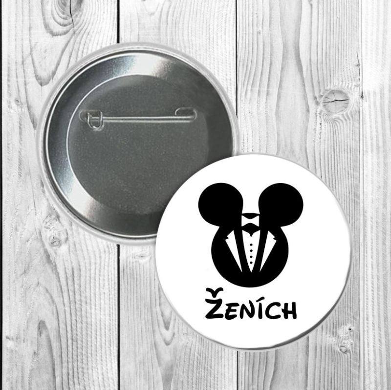 Odznak Ženích mickey