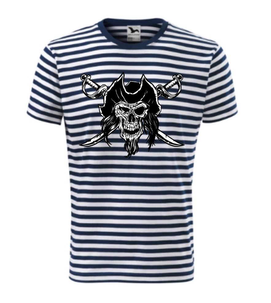 Pánske tričko lebka 4