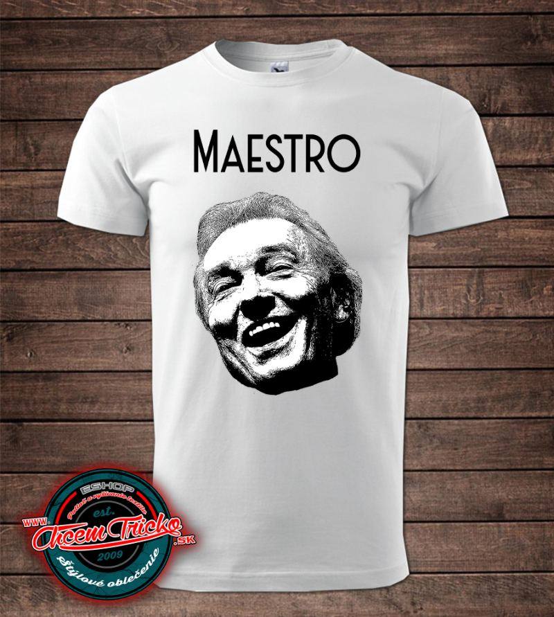 Tričko s potlačou Maestro