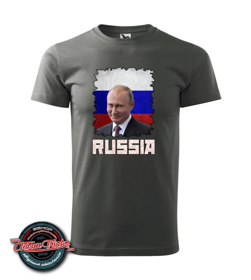 Tričko s potlačou Putin Russia