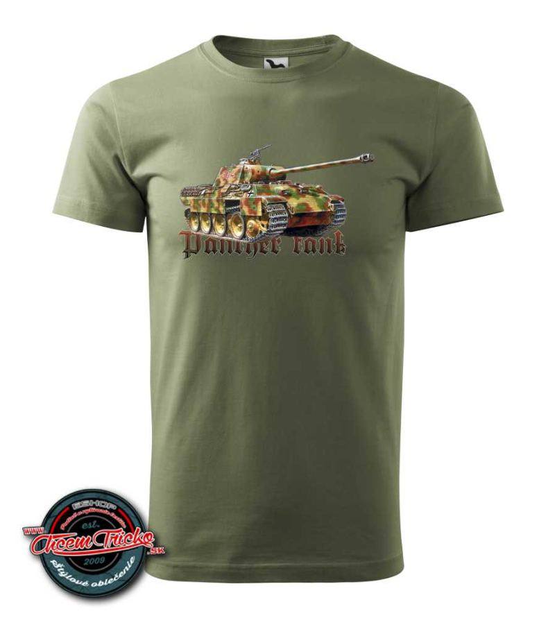 Tričko s tankom Panther tank