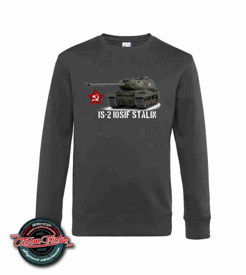 Mikina s tankom Is 2 Iosif Stalin
