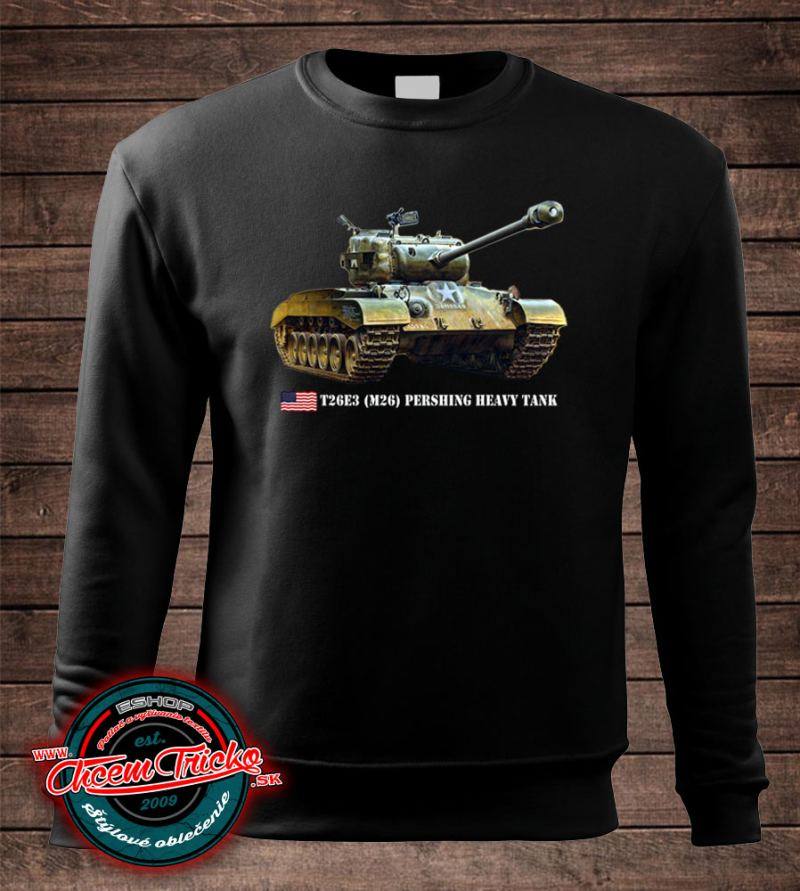 Mikina s tankom M26 Pershing