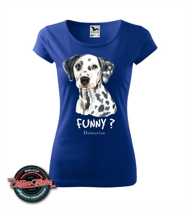 Dámske / pánske tričko s potlačou Dalmatian