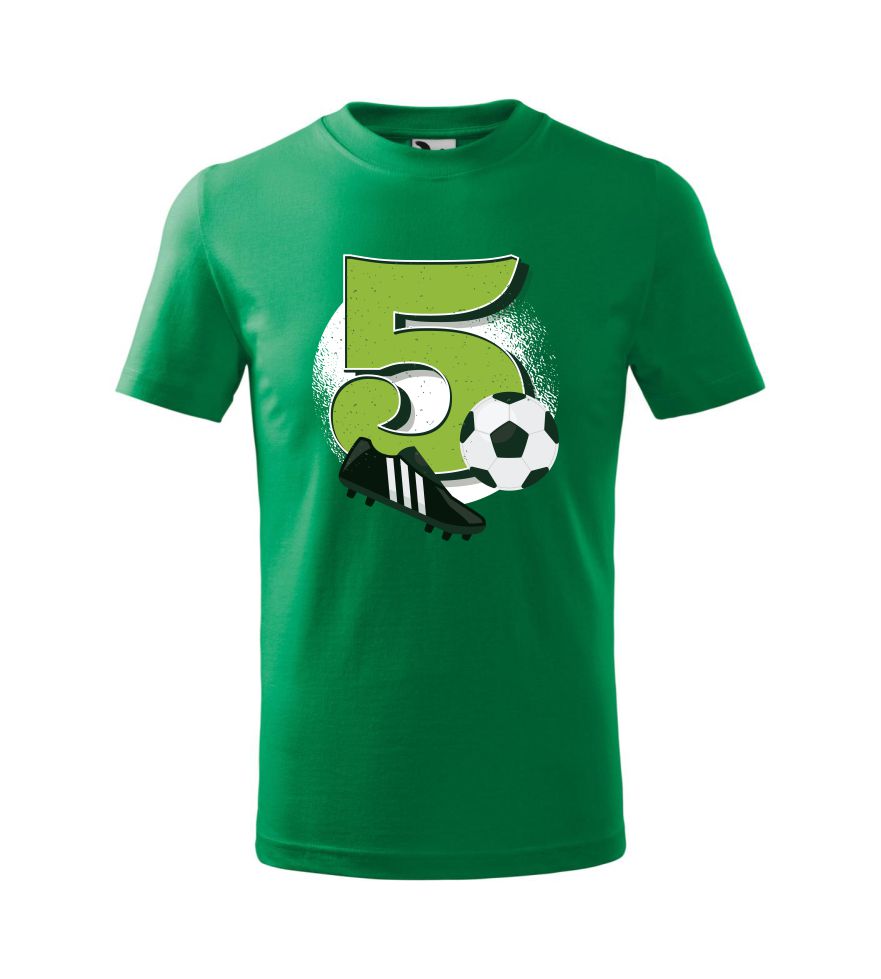 Tričko Futbalista 5 rokov