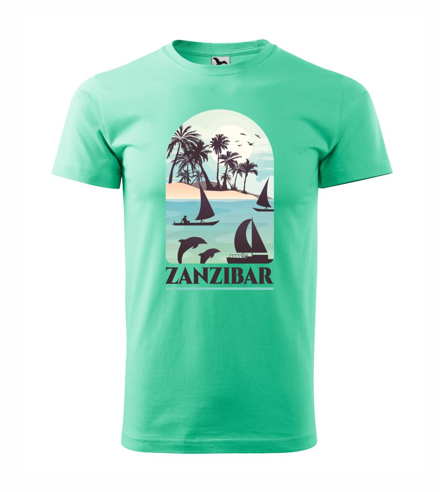 Dámske / pánske tričko Zanzibar
