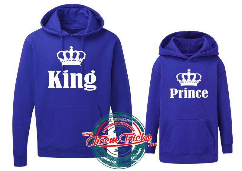 Mikiny King / Prince royal blue