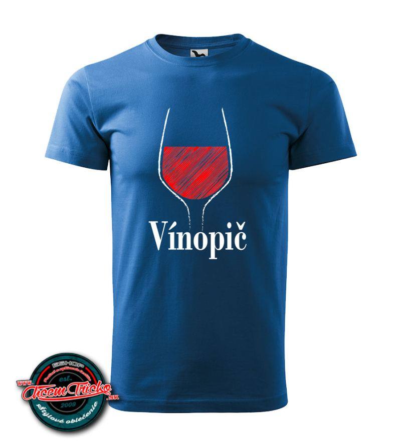 Tričko s potlačou Vínopič