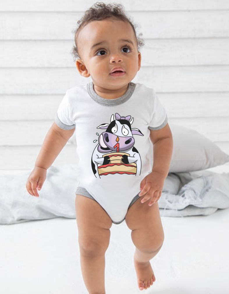 Detské body - Baby cow 1 rok