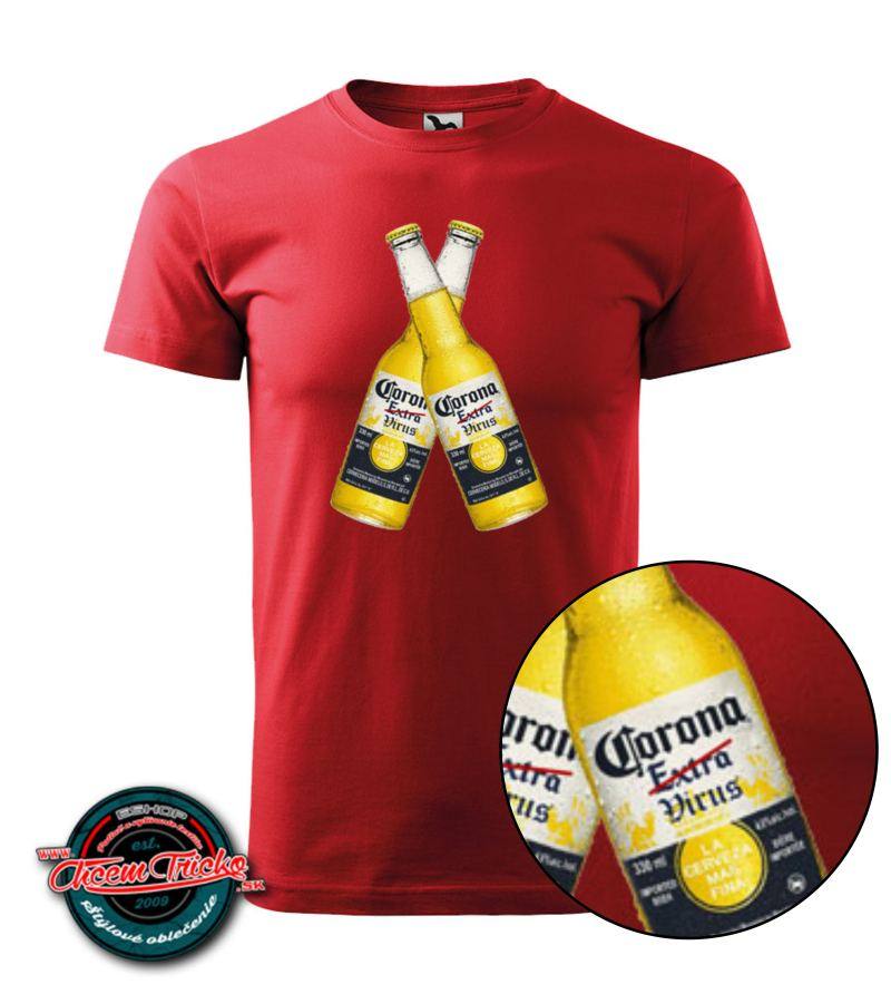 Humorné tričko Corona
