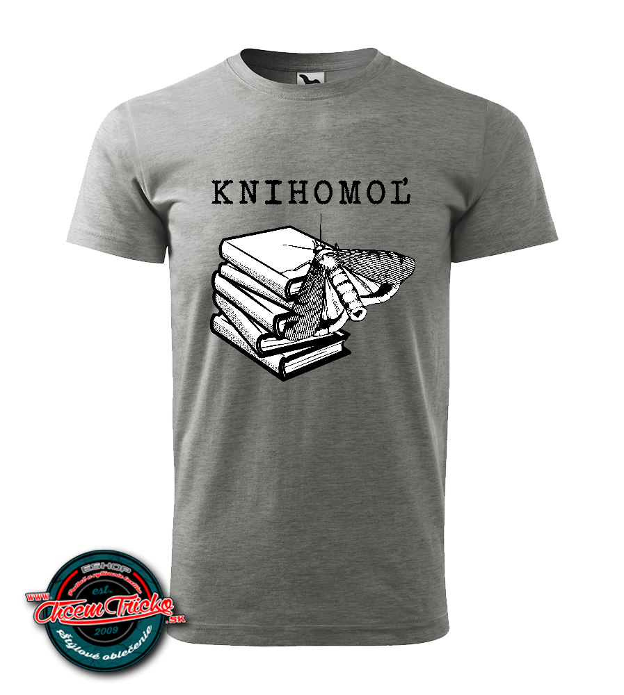 Tričko Knihomoľ