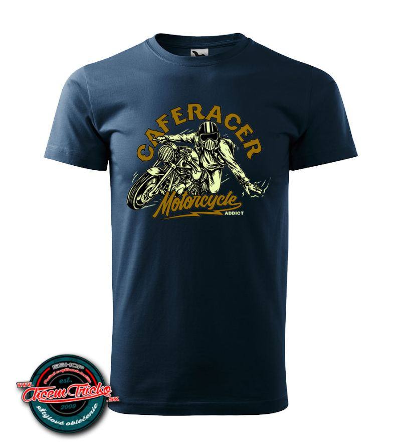 Motorkárske tričko Caferacer