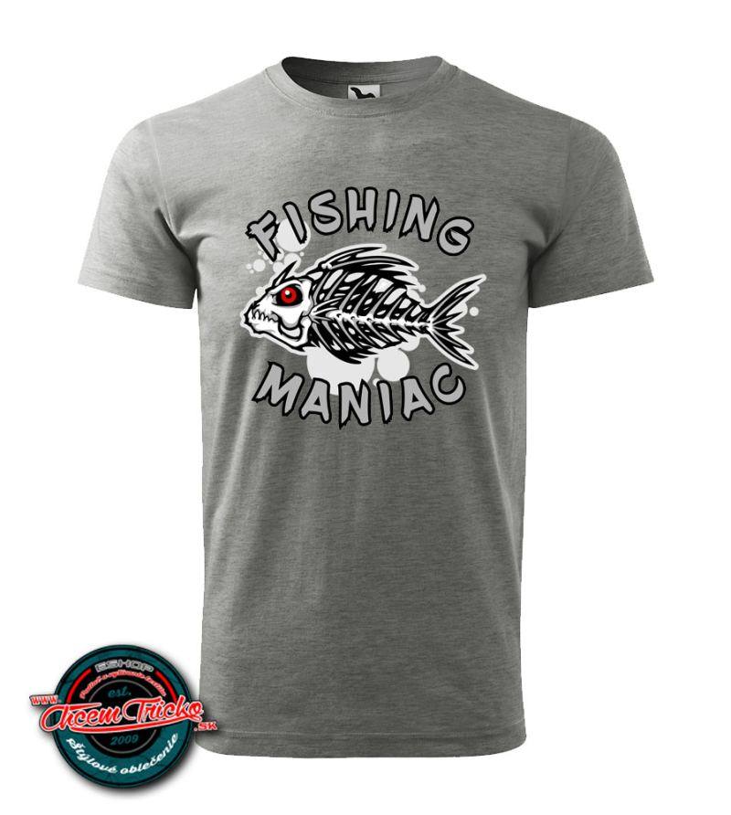 Tričko Fishing maniac