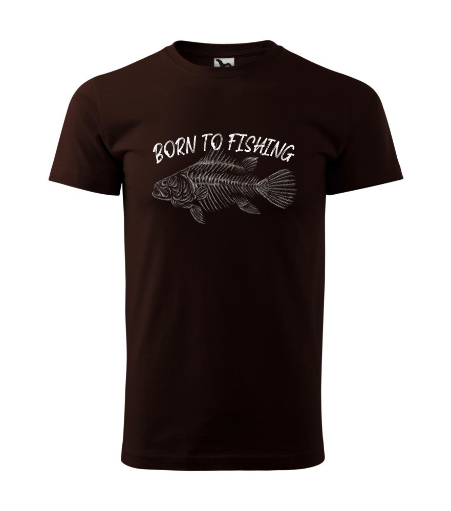 Tričko Born to fishing