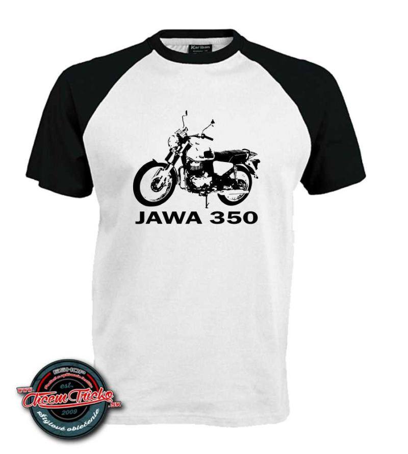 Tričko s potlačou Jawa 350