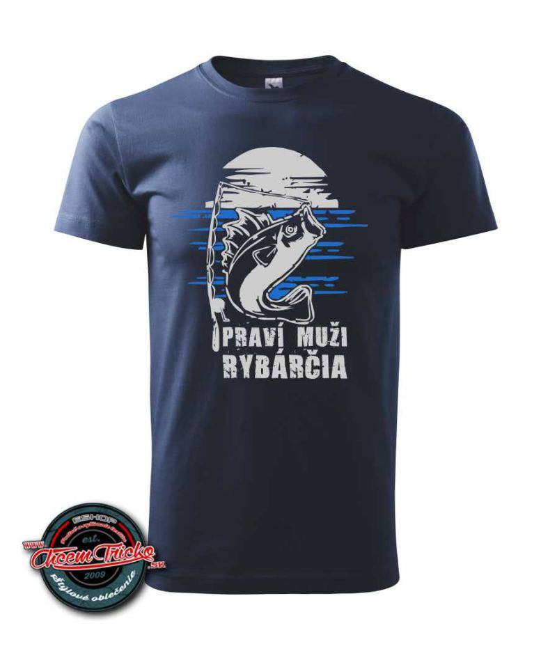 Tričko Praví muži rybárčia