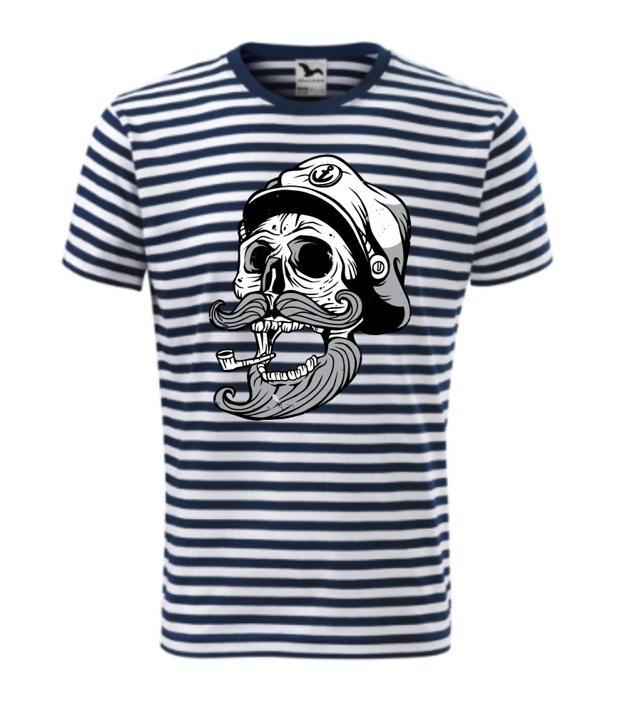 Pánske tričko Marine Skull