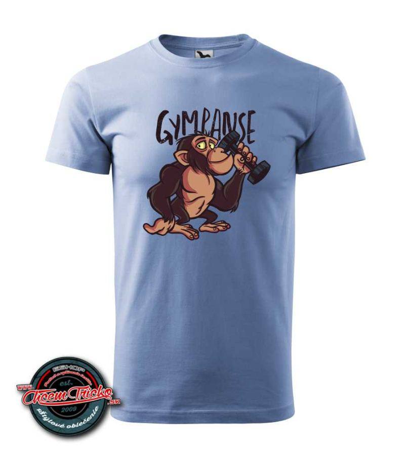 Tričko s potlačou Gympanse
