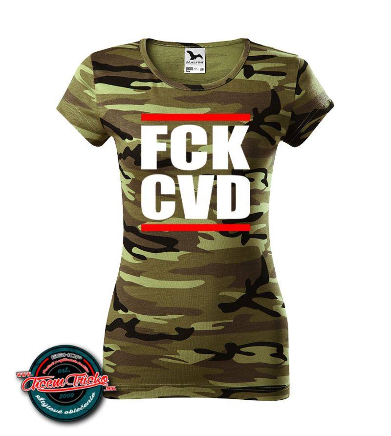 Dámske tričko FCK CVD