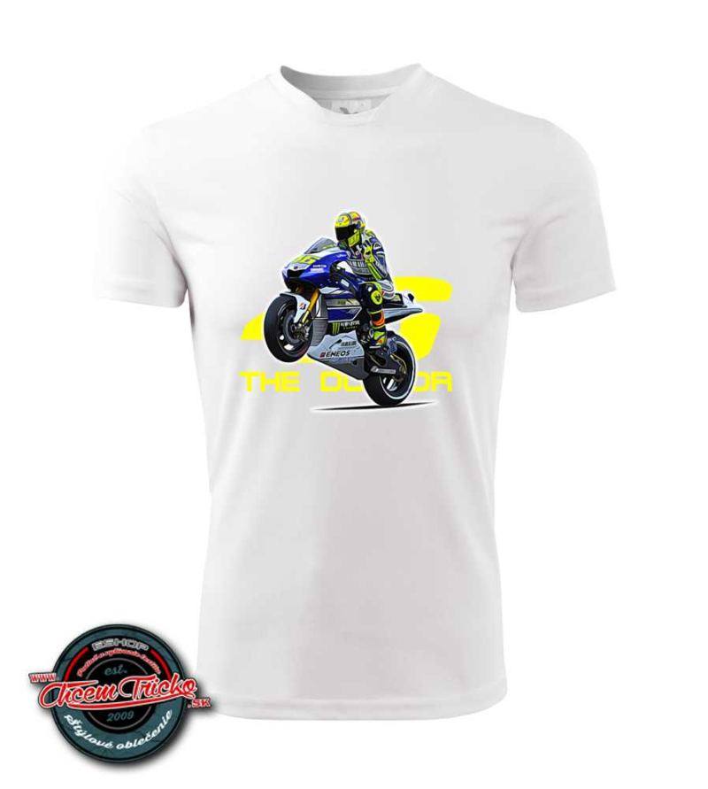Funkčné Cool-DRY moto tričko s potlačou Rossi 46