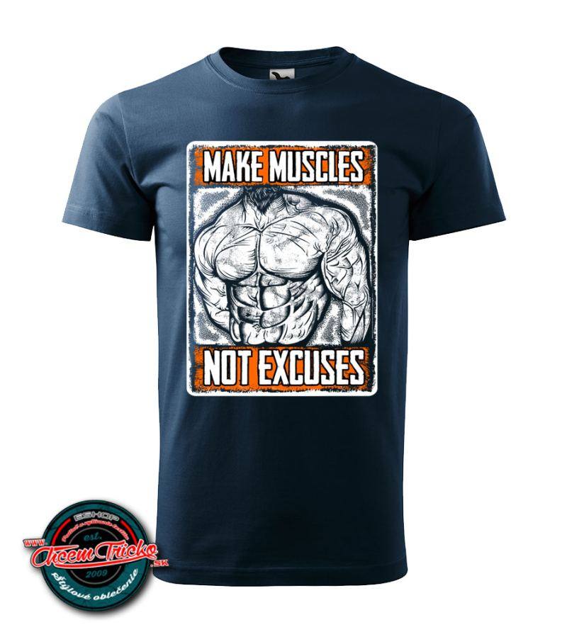 Tričko Make muscles 2