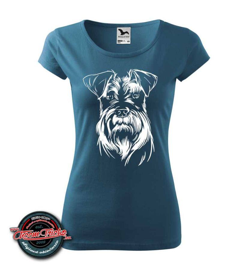 Dámske tričko s motívom Terrier