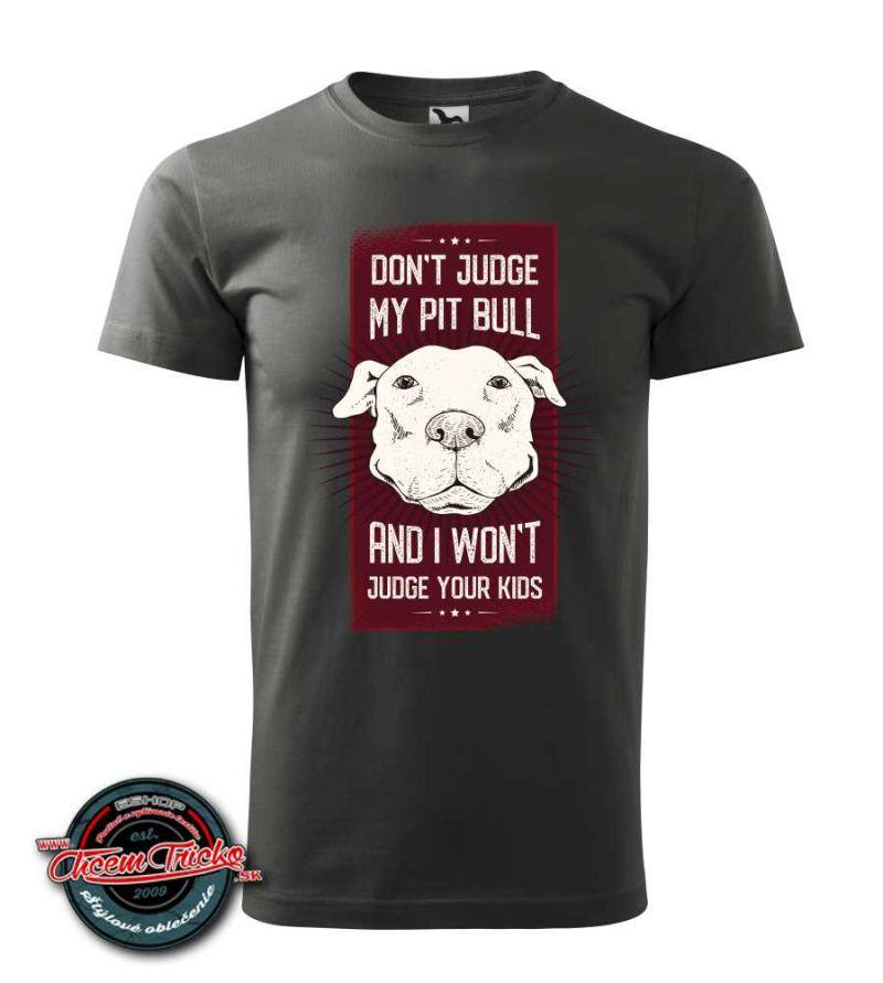 Tričko s motívom Pitbull