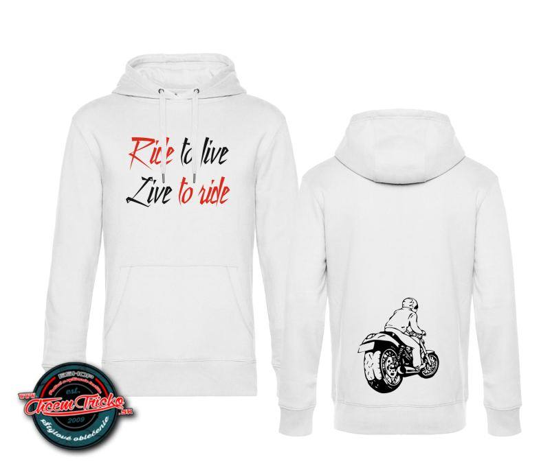 Mikina Live to ride