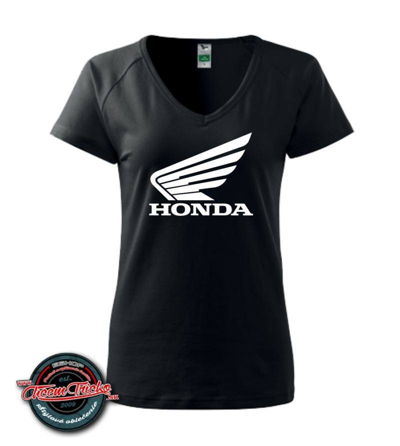 Dámske tričko s potlačou Honda 4