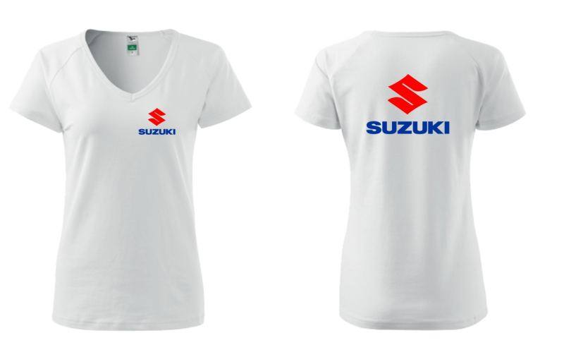 Dámske tričko s potlačou Suzuki 3