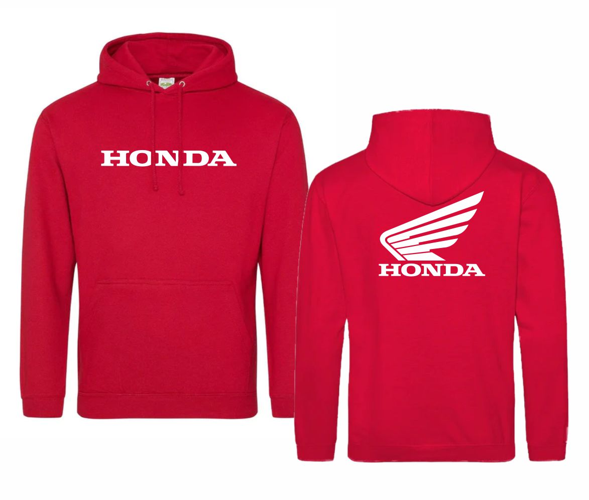 Kapucová mikina s motívom Honda 