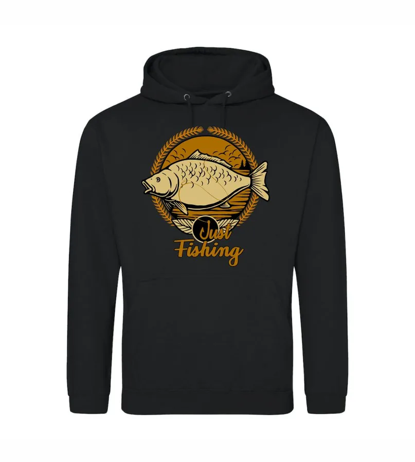 Mikina s kapucou Just Fishing