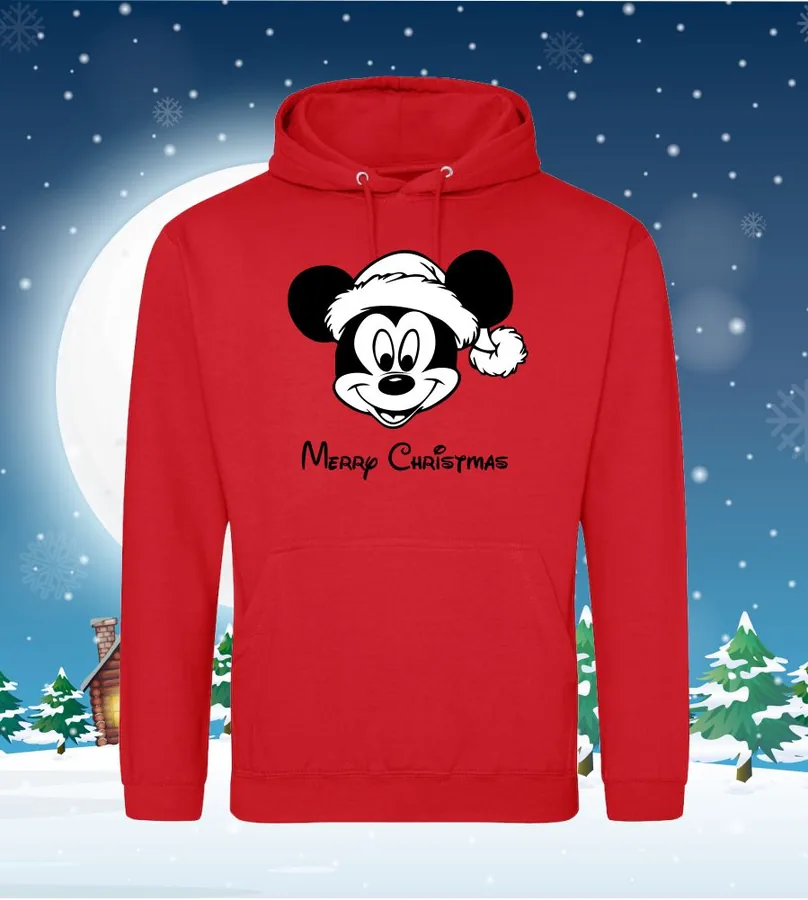 Pánska mikina s kapucou Mickey
